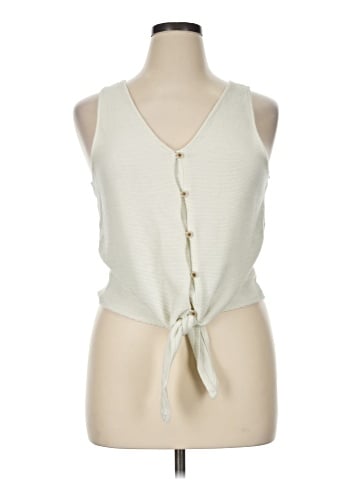 TeXTURE & THREAD Madewell Sleeveless Blouse (view 1)