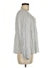 Old Navy 100% Rayon Gray 3/4 Sleeve Blouse Size M - photo 4