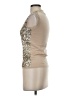 J.Crew 100% Wool Tan Silver Sleeveless Top Size XS - photo 4