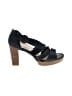 Paul Green Black Sandals Size UK 5 1/2 / US 7 1/2 - photo 1