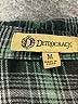 Democracy 100% Cotton Plaid Green Long Sleeve Button-Down Shirt Size M - photo 7