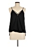 Cooper & Ella 100% Polyester Black Sleeveless Blouse Size M - photo 1