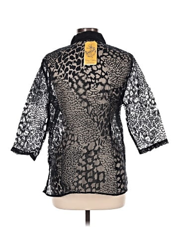 Wet Seal 3/4 Sleeve Button-Down Shirt (view 2)