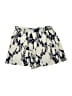 Club Monaco 100% Polyester Print Ivory Shorts Size 4 - photo 2