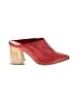 Gianni Bini Color Block Red Mule/Clog Size 9 1/2 - photo 1