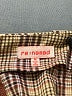Re:named 100% Polyester Plaid Brown Casual Skirt Size M - photo 4