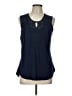 Daniel Rainn Blue Sleeveless Blouse Size L - photo 1