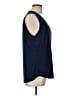 Daniel Rainn Blue Sleeveless Blouse Size L - photo 4