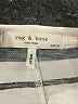 Rag & Bone Stripes Silver Short Sleeve Turtleneck Size XS - photo 7