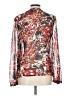 Tribal 100% Polyester Red Long Sleeve Blouse Size 10 - photo 2