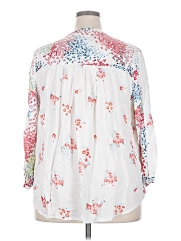 Lucky Brand 3/4 Sleeve Blouse (view 2)