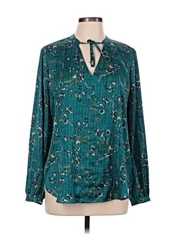 Liz Claiborne Long Sleeve Blouse (view 1)