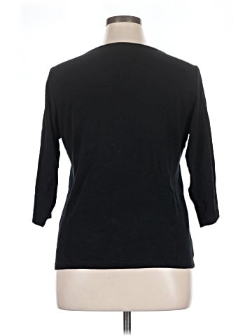Karen Scott 3/4 Sleeve Blouse (view 2)