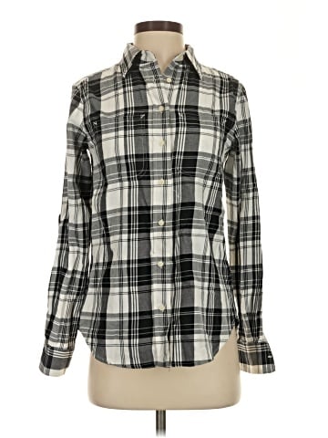 Lauren by Ralph Lauren Long Sleeve Button-Down Shirt (view 1)