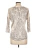 Daytrip Ivory 3/4 Sleeve Top Size L - photo 2