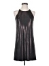 Love...ady Metallic Black Cocktail Dress Size S - photo 1
