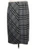 Susan Graver Houndstooth Black Formal Skirt Size M - photo 2