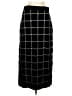 ASOS 100% Polyester Argyle Black Casual Skirt Size 8 - photo 1