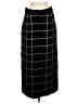 ASOS 100% Polyester Argyle Black Casual Skirt Size 8 - photo 2
