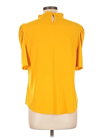 Adrianna Papell Short Sleeve Blouse (view 2)