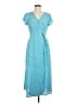 Sienna Sky 100% Polyester Teal Casual Dress Size M - photo 1