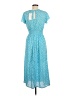 Sienna Sky 100% Polyester Teal Casual Dress Size M - photo 2