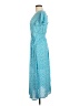 Sienna Sky 100% Polyester Teal Casual Dress Size M - photo 5