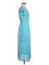 Sienna Sky 100% Polyester Teal Casual Dress Size M - photo 4