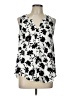 Lush White Sleeveless Blouse Size L - photo 1
