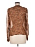 Cynthia Steffe Brown Long Sleeve Blouse Size 6 - photo 2