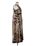 Elementz Animal Print Brown Casual Dress Size XL - photo 4