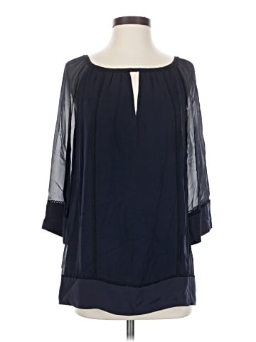 St. John 3/4 Sleeve Silk Top (view 1)
