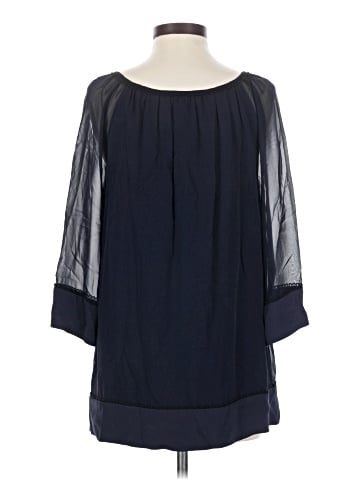 St. John 3/4 Sleeve Silk Top (view 2)
