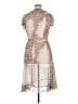 MSK 100% Polyester Animal Print Brown Casual Dress Size 14 - photo 2