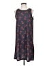 Exist 100% Polyester Graphic Blue Red Casual Dress Size S - photo 1