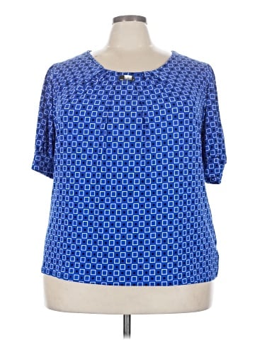 Notations Short Sleeve Blouse (view 1)