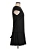 Alice + Olivia Solid Black Casual Dress Size 6 - photo 4