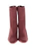 Journee Collection Burgundy Ankle Boots Size 8 1/2 - photo 2