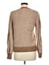 Hem & Thread 100% Nylon Chevron-herringbone Tan Pullover Sweater Size M - photo 2