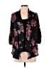 Naif Black 3/4 Sleeve Top Size S - photo 1