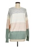 H&M L.O.G.G. Color Block Gray Pullover Sweater Size M - photo 1