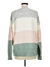 H&M L.O.G.G. Color Block Gray Pullover Sweater Size M - photo 2