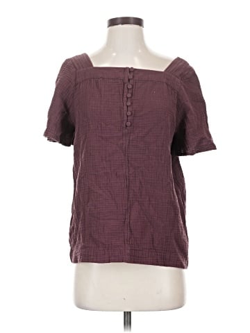 Madewell Lightspun Harlow Square-Neck Top (view 1)