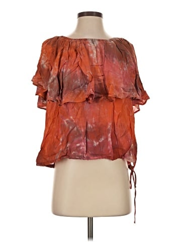 Blue Life Short Sleeve Blouse (view 1)