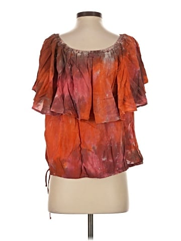 Blue Life Short Sleeve Blouse (view 2)