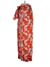 J.Crew 100% Polyester Tropical Orange Casual Pants Size 6 - photo 5