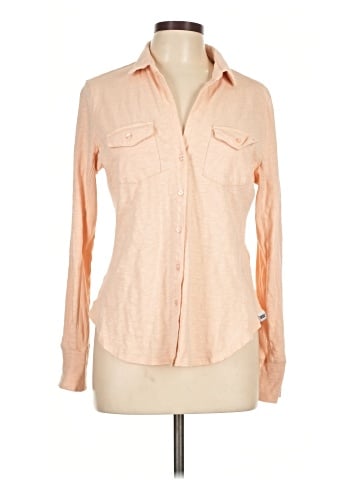 DKNY Jeans Long Sleeve Button-Down Shirt (view 1)