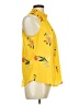 Daniel Rainn 100% Polyester Yellow Sleeveless Blouse Size M - photo 4