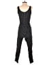 Xhilaration Polka Dots Black Jumpsuit Size XS - photo 2
