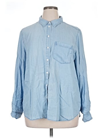 On 34th Long Sleeve Button-Down Shirt (view 1)